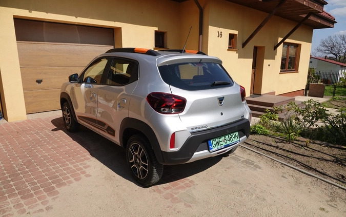 Dacia Spring cena 63000 przebieg: 28700, rok produkcji 2021 z Warta małe 137
